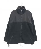 VINTAGE MILITARYヴィンテージ ミリタリー）の古着「US ARMY フリースジャケット」｜ブラック
