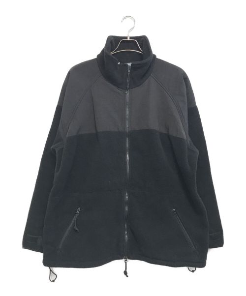 VINTAGE MILITARY（ヴィンテージ ミリタリー）VINTAGE MILITARY (ヴィンテージ ミリタリー) US ARMY フリースジャケット ブラック サイズ:XLの古着・服飾アイテム
