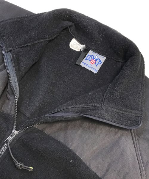 VINTAGE MILITARY（ヴィンテージ ミリタリー）VINTAGE MILITARY (ヴィンテージ ミリタリー) US ARMY フリースジャケット ブラック サイズ:XLの古着・服飾アイテム