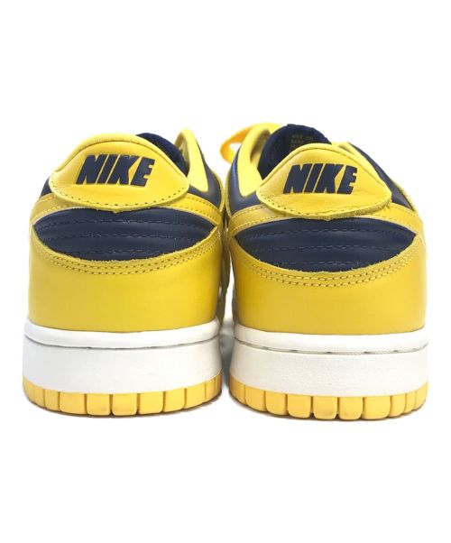 NIKE（ナイキ）NIKE (ナイキ) ローカットスニーカー イエロー×ネイビー サイズ:US9/UK8/EUR42.5/27cmの古着・服飾アイテム
