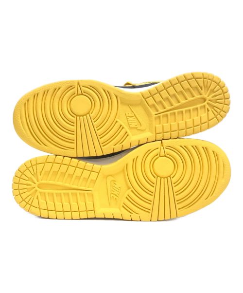 NIKE（ナイキ）NIKE (ナイキ) ローカットスニーカー イエロー×ネイビー サイズ:US9/UK8/EUR42.5/27cmの古着・服飾アイテム