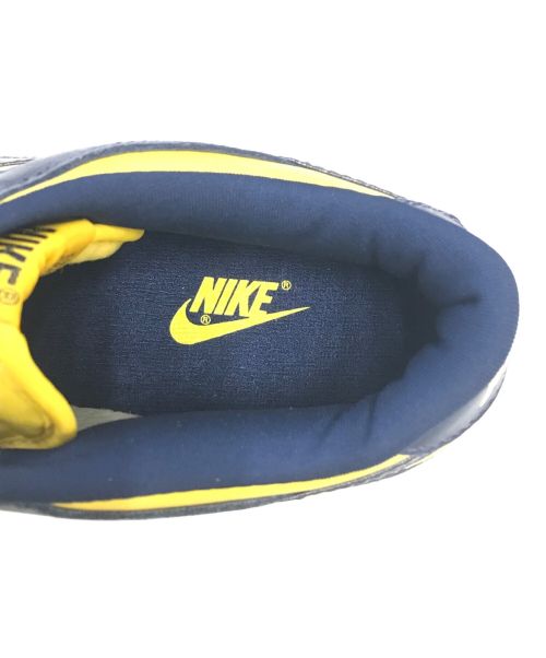 NIKE（ナイキ）NIKE (ナイキ) ローカットスニーカー イエロー×ネイビー サイズ:US9/UK8/EUR42.5/27cmの古着・服飾アイテム
