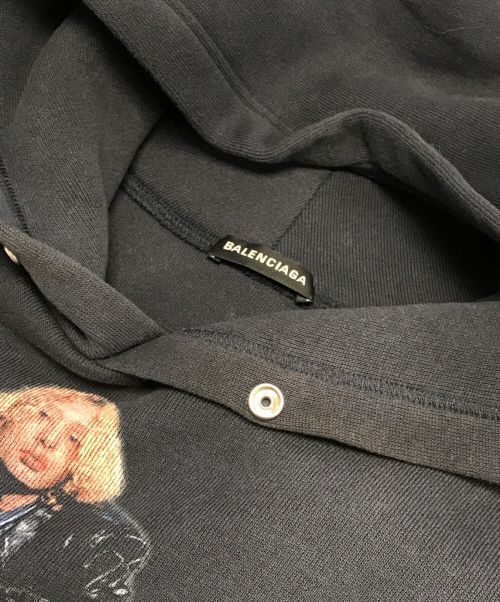 BALENCIAGA（バレンシアガ）BALENCIAGA (バレンシアガ) ダブルフェイスパーカー ブラック サイズ:Mの古着・服飾アイテム
