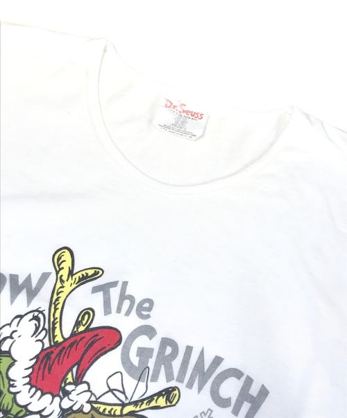 DR.SEUSS（ドクター・スース）DR.SEUSS (ドクター・スース) キャラクターTシャツ ホワイト サイズ:ONE SIZEの古着・服飾アイテム