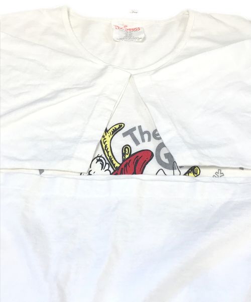 DR.SEUSS（ドクター・スース）DR.SEUSS (ドクター・スース) キャラクターTシャツ ホワイト サイズ:ONE SIZEの古着・服飾アイテム
