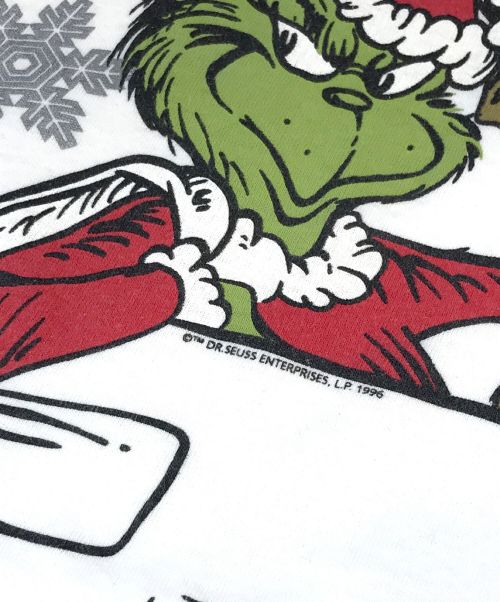 DR.SEUSS（ドクター・スース）DR.SEUSS (ドクター・スース) キャラクターTシャツ ホワイト サイズ:ONE SIZEの古着・服飾アイテム