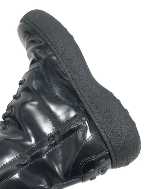 TOD'S（トッズ）TOD'S (トッズ) レースアップコンバットブーツ ブラック サイズ:37 1/2の古着・服飾アイテム