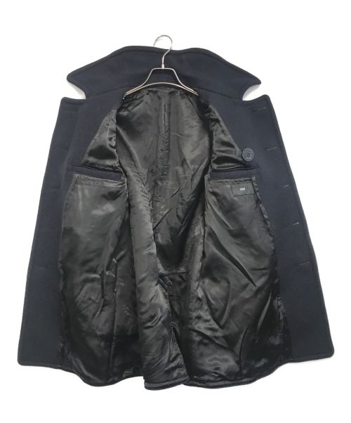 Rags McGREGOR（ラグスマックレガー）Rags McGREGOR (ラグス マクレガー) メルトンウールPコート ネイビー サイズ:Mの古着・服飾アイテム