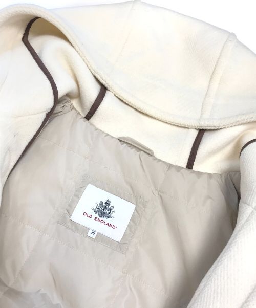 OLD ENGLAND（オールドイングランド）OLD ENGLAND (オールドイングランド) クラシックダッフルコート アイボリー サイズ:38の古着・服飾アイテム