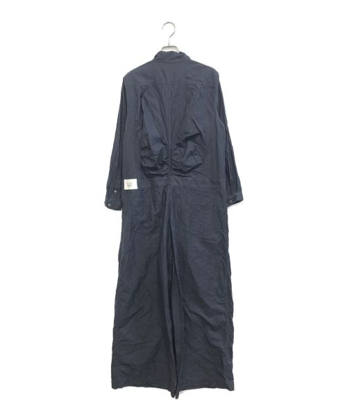 mina perhonen（ミナ ペルホネン）mina perhonen (ミナ ペルホネン) オールインワン ネイビー サイズ:36の古着・服飾アイテム