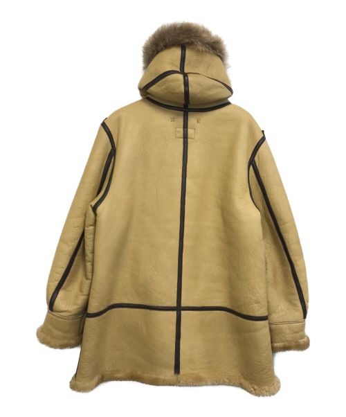AVIREX（アヴィレックス）AVIREX (アヴィレックス) B-7 ムートンレザージャケット ベージュ サイズ:Lの古着・服飾アイテム