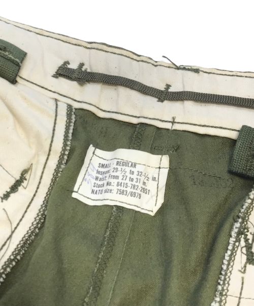 VINTAGE MILITARY（ヴィンテージ ミリタリー）VINTAGE MILITARY (ヴィンテージ ミリタリー) US ARMY カーゴパンツ カーキ サイズ:SMALL-REGULARの古着・服飾アイテム
