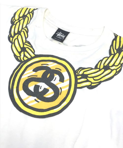 stussy（ステューシー）stussy (ステューシー) Tシャツ ホワイト サイズ:XLの古着・服飾アイテム
