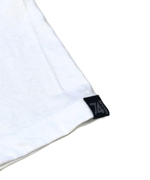 HUSTLER（ハスラー）HUSTLER (ハスラー) マガジンTシャツ ホワイト サイズ:XLの古着・服飾アイテム