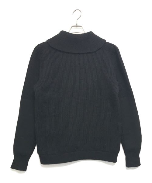 RRL（ダブルアールエル）RRL (ダブルアールエル) ショールカーディガン ブラック サイズ:Mの古着・服飾アイテム