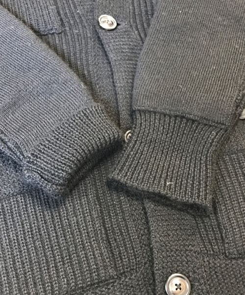 RRL（ダブルアールエル）RRL (ダブルアールエル) ショールカーディガン ブラック サイズ:Mの古着・服飾アイテム