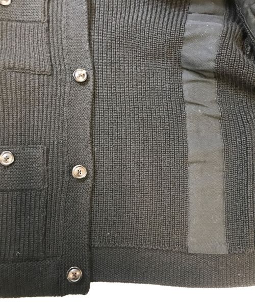 RRL（ダブルアールエル）RRL (ダブルアールエル) ショールカーディガン ブラック サイズ:Mの古着・服飾アイテム