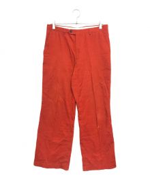 DRIES VAN NOTEN（ドリスヴァンノッテン）の古着「コーデュロイパンツ」｜レッド