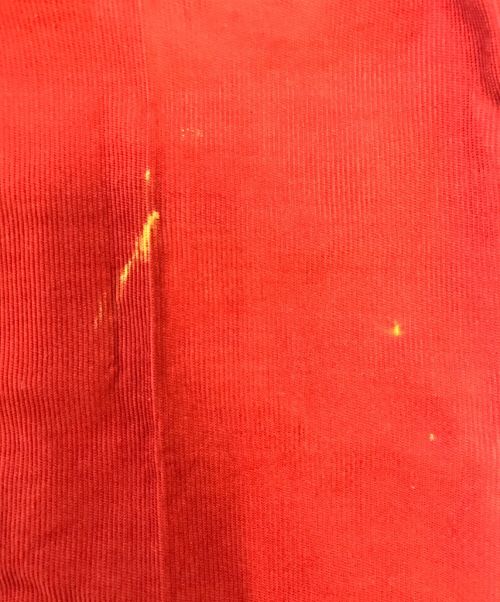 DRIES VAN NOTEN（ドリスヴァンノッテン）DRIES VAN NOTEN (ドリスヴァンノッテン) コーデュロイパンツ レッド サイズ:48の古着・服飾アイテム