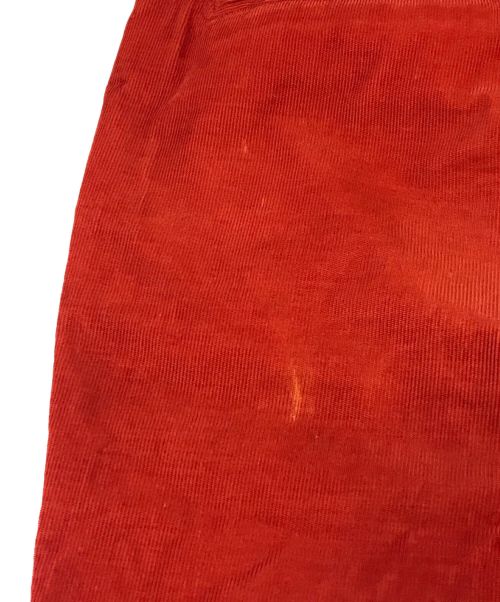 DRIES VAN NOTEN（ドリスヴァンノッテン）DRIES VAN NOTEN (ドリスヴァンノッテン) コーデュロイパンツ レッド サイズ:48の古着・服飾アイテム