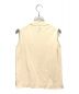 BATONER (バトナ―) HIGHTWIST COTTON SILK SLEEVELESS ベージュ サイズ:2：3000円