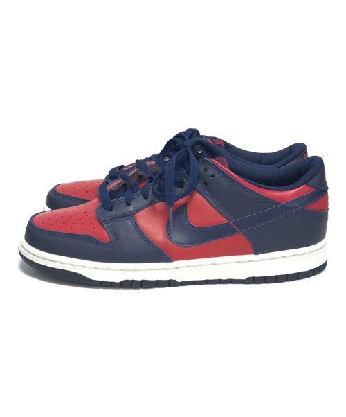 NIKE（ナイキ）NIKE (ナイキ) ローカットスニーカー レッド×ネイビー サイズ:US9/UK8/EUR42.5/27cmの古着・服飾アイテム