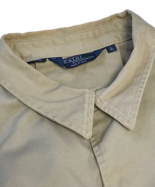 POLO RALPH LAUREN（ポロ・ラルフローレン）POLO RALPH LAUREN (ポロ・ラルフローレン) パラシュートジャケット ベージュ サイズ:Lの古着・服飾アイテム