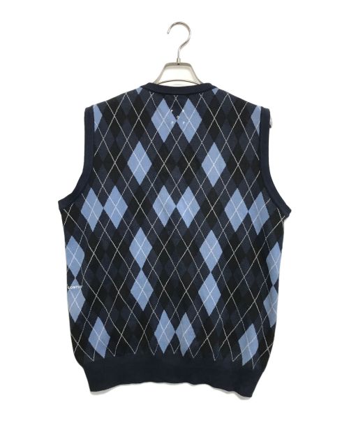 POP TRADING COMPANY（ポップトレーディングカンパニー）POP TRADING COMPANY (ポップトレーディングカンパニー) BURLINGTON VEST ネイビー サイズ:Mの古着・服飾アイテム