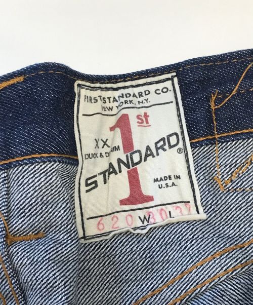 First Standard Co（ファーストスタンダードコー）First Standard Co (ファーストスタンダードコー) デニムパンツ インディゴ サイズ:W30×L32の古着・服飾アイテム