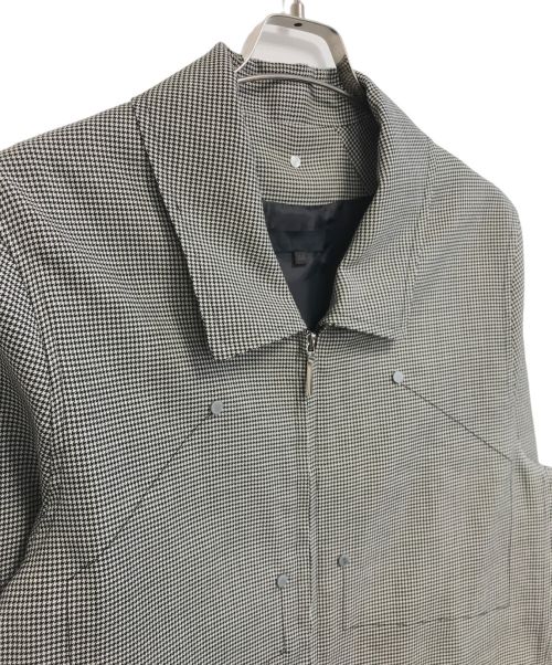 Omar Afridi（オマールアフリディ）Omar Afridi (オマールアフリディ) COVERALL BLOUSON グレー サイズ:44の古着・服飾アイテム