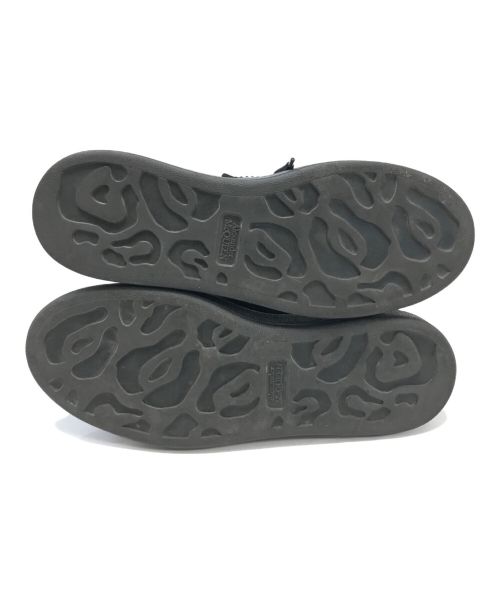 ALEXANDER McQUEEN（アレキサンダーマックイーン）ALEXANDER McQUEEN (アレキサンダーマックイーン) ハイブリッドレースアップブーツ ブラック サイズ:39Eの古着・服飾アイテム