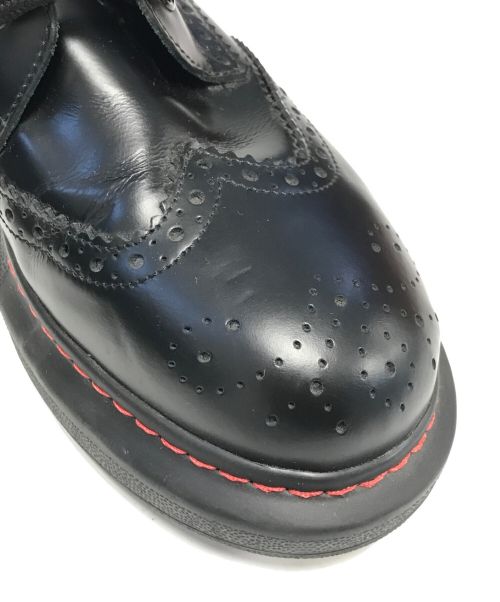 ALEXANDER McQUEEN（アレキサンダーマックイーン）ALEXANDER McQUEEN (アレキサンダーマックイーン) ハイブリッドレースアップブーツ ブラック サイズ:39Eの古着・服飾アイテム