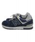 NEW BALANCE (ニューバランス) スニーカー ネイビー サイズ:USA8/UK7 1/2/EUR41 1/2：10000円