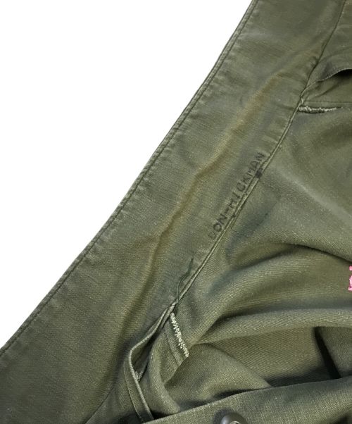 VINTAGE MILITARY（ヴィンテージ ミリタリー）VINTAGE MILITARY (ヴィンテージ ミリタリー) US ARMY ベトジャン刺繍ユーティリティシャツ カーキ サイズ:表記なしの古着・服飾アイテム