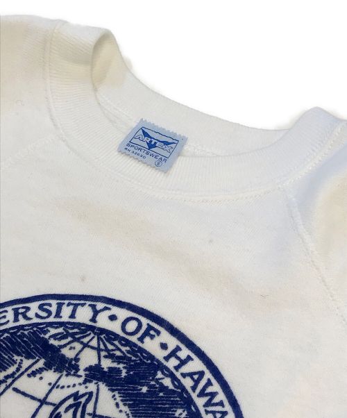 ArteX（アルテックス）ArteX (アルテックス) 60’s半袖スウェット ホワイト サイズ:Ｓの古着・服飾アイテム