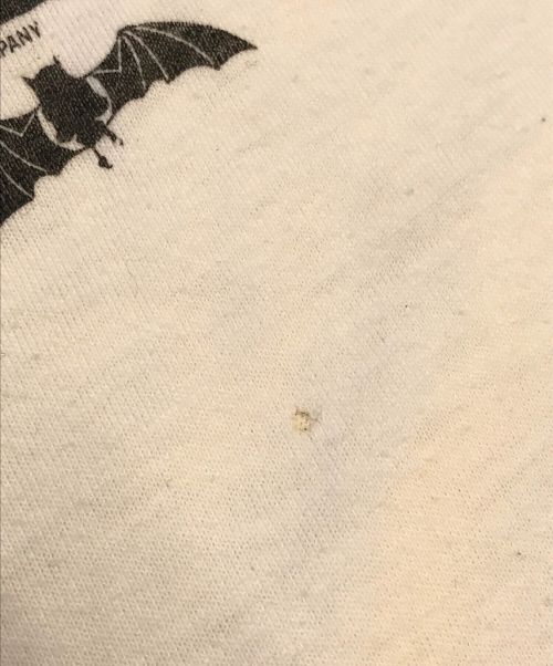 バンドTシャツ（バンドTシャツ）バンドTシャツ (バンドTシャツ) 80s meat loaf(ミートローフ) バンドTシャツ ホワイト サイズ:Lの古着・服飾アイテム