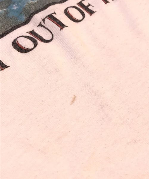 バンドTシャツ（バンドTシャツ）バンドTシャツ (バンドTシャツ) 80s meat loaf(ミートローフ) バンドTシャツ ホワイト サイズ:Lの古着・服飾アイテム