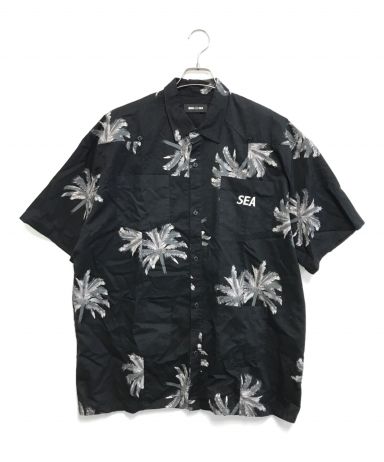 中古・古着通販】WIND AND SEA (ウィンダンシー) 半袖シャツ ブラック