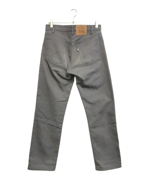 LEVI'S（リーバイス）LEVI'S (リーバイス) 80’s505後染めカツラギパンツ グレー サイズ:W31×L32の古着・服飾アイテム
