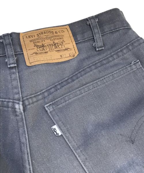 LEVI'S（リーバイス）LEVI'S (リーバイス) 80’s505後染めカツラギパンツ グレー サイズ:W31×L32の古着・服飾アイテム
