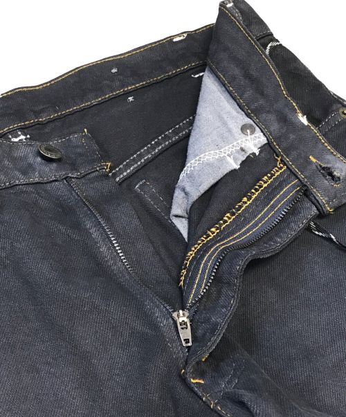 LEVI'S（リーバイス）LEVI'S (リーバイス) リメイクデニムパンツ ブラック サイズ:表記なしの古着・服飾アイテム