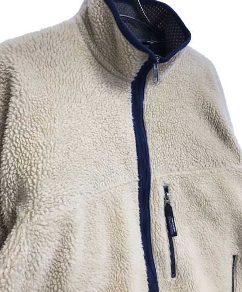 Patagonia（パタゴニア）Patagonia (パタゴニア) レトロカーディガン アイボリー サイズ:Lの古着・服飾アイテム