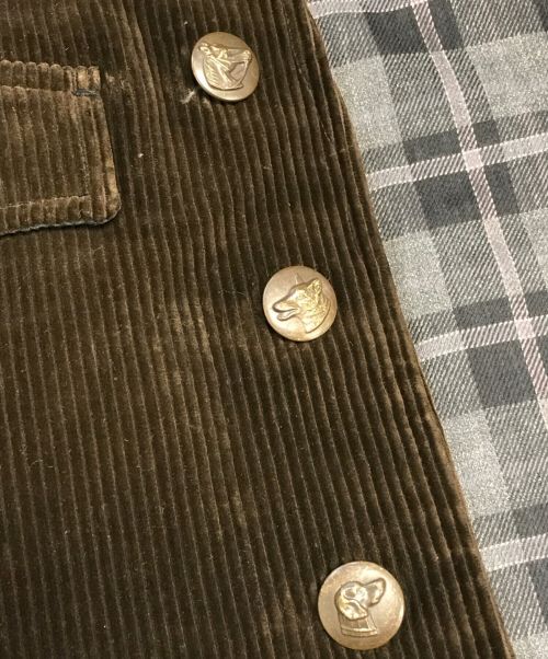 VINTAGE（ヴィンテージ）VINTAGE (ヴィンテージ) ハンティングコーデュロイジャケット ブラウン サイズ:表記なしの古着・服飾アイテム