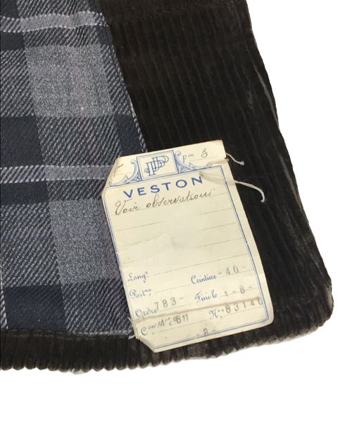 VINTAGE（ヴィンテージ）VINTAGE (ヴィンテージ) ハンティングコーデュロイジャケット ブラウン サイズ:表記なしの古着・服飾アイテム