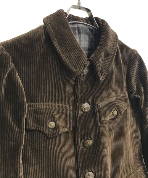 VINTAGE（ヴィンテージ）VINTAGE (ヴィンテージ) ハンティングコーデュロイジャケット ブラウン サイズ:表記なしの古着・服飾アイテム