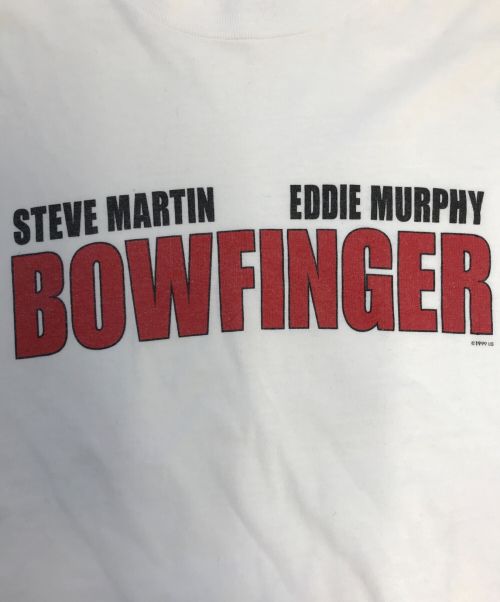 ムービーTシャツ（ムービーTシャツ）ムービーTシャツ (ムービーTシャツ) 90s BOWFINGER(ボウフィンガー) ムービーTシャツ ホワイト サイズ:XLの古着・服飾アイテム