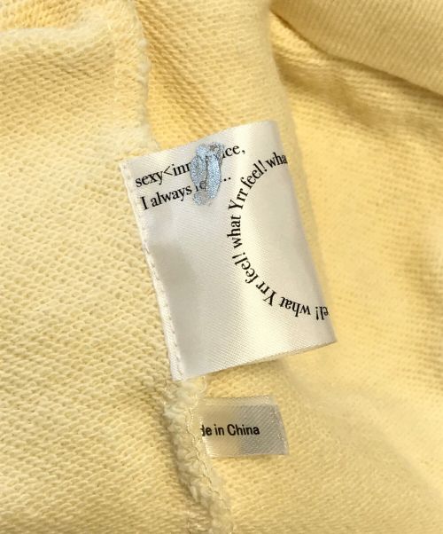 what yrr feel（ワットイールフィール）what yrr feel (ワットイールフィール) パーカー ベージュ サイズ:Lの古着・服飾アイテム