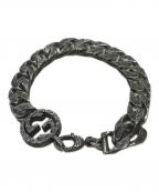 GUCCIグッチ）の古着「アラベスクブレスレット」｜シルバー