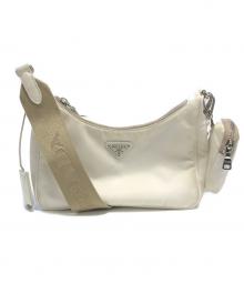 PRADA（プラダ）の古着「Re-Edition 2005 Re-Nylon」｜ホワイト