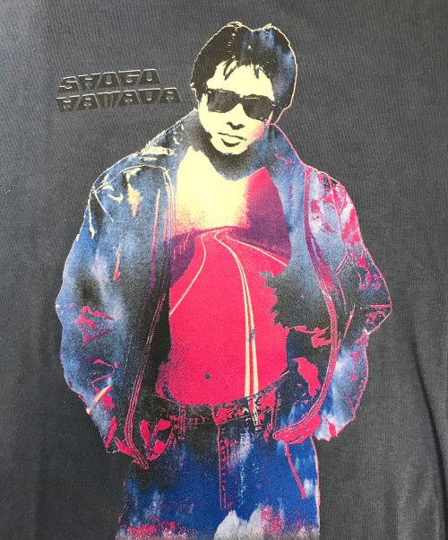 アーティストTシャツ（アーティストTシャツ）アーティストTシャツ (アーティストTシャツ) 90s 浜田省吾 Tシャツ ネイビー サイズ:Ｌの古着・服飾アイテム